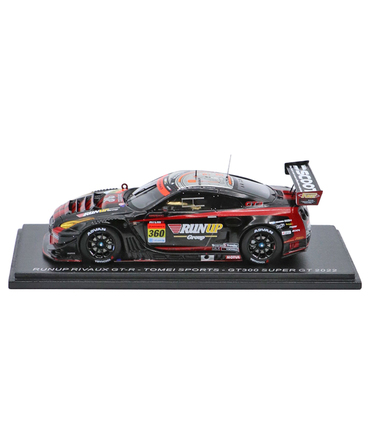 スパーク 1/43スケール RUNUP RIVAUX GT-R TOMEI SPORTS NO.360 青木孝行 / 田中篤 GT 300 スーパーGT 2022年