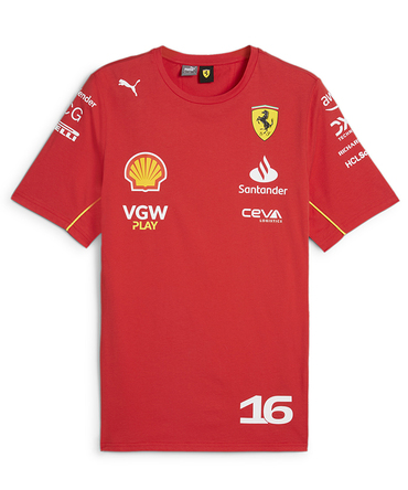 PUMA スクーデリア フェラーリ SF チーム シャルル・ルクレール Tシャツ 2024 /TM-W