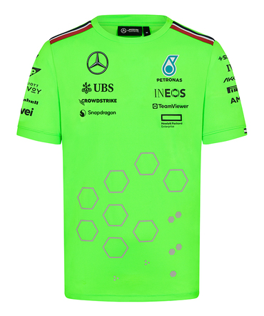 メルセデス AMG ペトロナス F1 チーム  セットアップ Tシャツ グリーン 2024 /TM-W