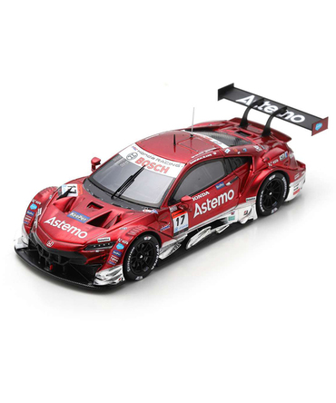 スパーク 1/43スケール Astemo NSX-GT REAL RACING NO.17 塚越広大 / 松下信治 GT500 スーパーGT 2023年