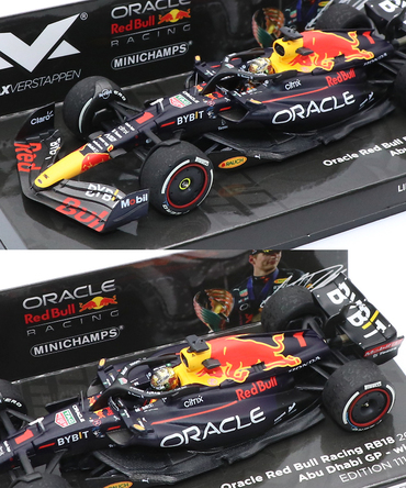 フェルスタッペン別注 ミニチャンプス 1/43スケール オラクル レッドブル レーシング ホンダ RB18 マックス・フェルスタッペン 2022年 アブダビGP 優勝 /ARB/msl