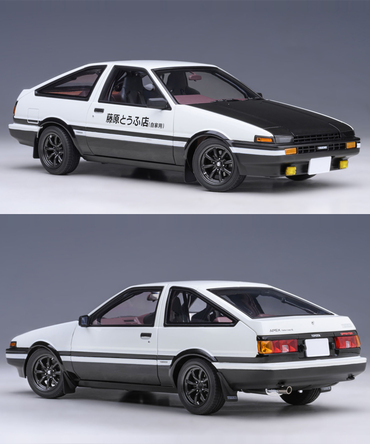 オートアート 1/18スケール トヨタ スプリンター トレノ (AE86) 『頭文字D』 プロジェクトD ファイナルバージョン/msl