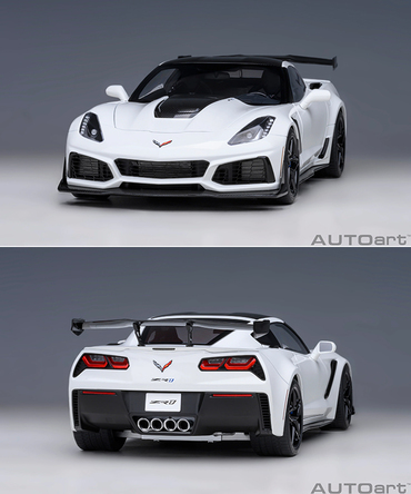 オートアート 1/18スケール シボレー コルベット （C7） ZR1 （ホワイト）/msl