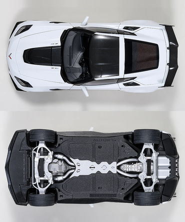 オートアート 1/18スケール シボレー コルベット （C7） ZR1 （ホワイト）/msl