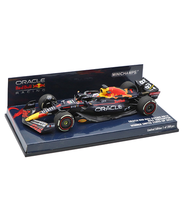 ミニチャンプス 1/43スケール オラクル レッドブル レーシング ホンダ RB18 マックス・フェルスタッペン 2022年 アメリカGP 優勝 /ARB