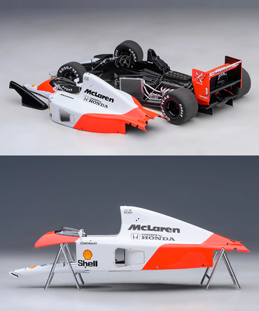 オートアート 1/18スケール マクラーレン ホンダ MP4/6 アイルトン・セナ 1991年 日本GP マクラーレンロゴ入り