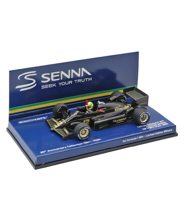 2025新入荷 F1マシンコレクション ロータス97T JPS仕様 セナ アイルトン ミニカー