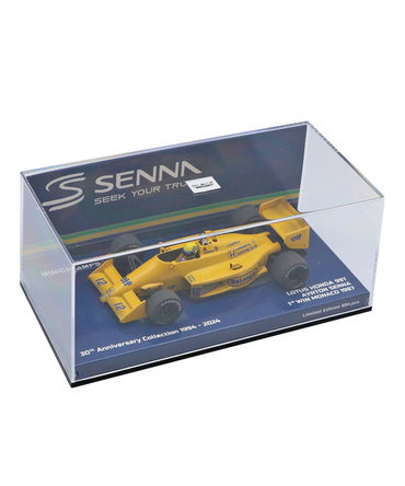 ミニチャンプス 1/43スケール ロータス ホンダ 99T アイルトン･セナ 1987年 モナコGP初優勝 ウェザリング仕様 /msl