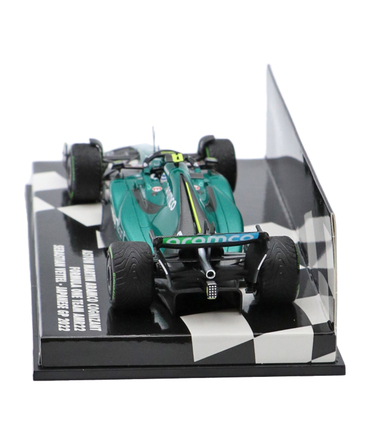 ミニチャンプス 1/43スケール アストンマーティン アラムコ コグニザント F1チーム AMR22 セバスチャン・ベッテル 2022年 日本GP /msl