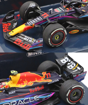 【30%オフセール】ミニチャンプス 1/43スケール オラクル レッドブル レーシング RB19 セルジオ･ペレス 2023年 マイアミGP 2位 /23f1m/msl