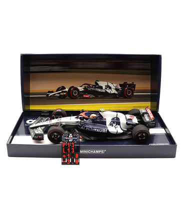 CKモデルカーズ 別注 ミニチャンプス 1/18スケール スクーデリア アルファタウリ AT04 角田裕毅 2023年 イギリスGP /23f1m/msl