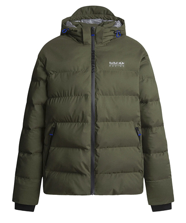 【50%オフセール】レッドブル レーシング チーム PEPE JEANS シティー パッファー ジャケット グリーン 2024 /LS-W/ARB