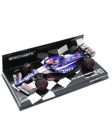 ミニチャンプス 1/43スケール VISA CASH APP RB F1 ホンダ VCARB 01 角田裕毅 2024年 /24f1m