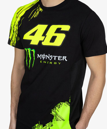 【50%オフセール】バレンティーノ・ロッシ VR46 モンスターエナジー Tシャツ /FN-W
