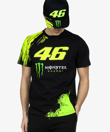 【50%オフセール】バレンティーノ・ロッシ VR46 モンスターエナジー Tシャツ /FN-W