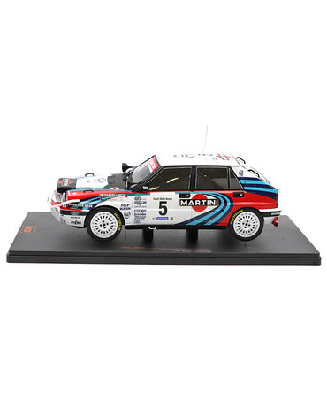 【30%オフセール】イクソ 1/18スケール ランチア デルタ インテグラーレ 16V NO.5 1990年 サファリ ラリー /msl