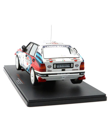 【30%オフセール】イクソ 1/18スケール ランチア デルタ インテグラーレ 16V NO.2 1990年 サファリ ラリー /msl