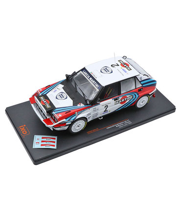 【30%オフセール】イクソ 1/18スケール ランチア デルタ インテグラーレ 16V NO.2 1990年 サファリ ラリー /msl