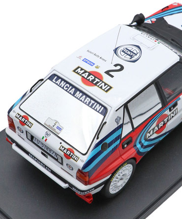【30%オフセール】イクソ 1/18スケール ランチア デルタ インテグラーレ 16V NO.2 1990年 サファリ ラリー /msl