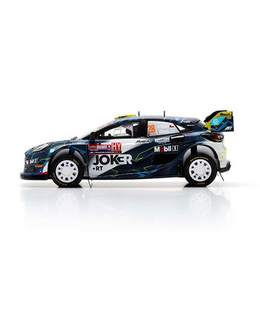 スパーク 1/43スケール フォード プーマ ラリー1 M-スポーツ フォード ワールドラリー チーム 28号車 アルベルト・ヘラー / ルイス・アジェンテ 2023年 チリ ラリー /msl