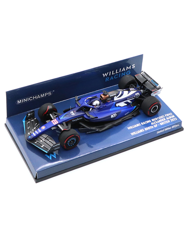 ミニチャンプス 1/43スケール ウィリアムズ レーシング FW45 アレクサンダー・アルボン 2023年 イギリスGP ウィリアムズ 参戦800GP /23f1m/msl