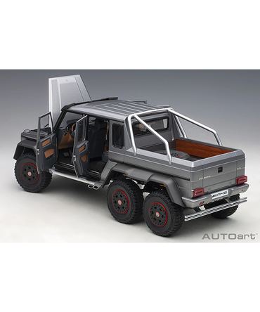 オートアート 1/18スケール メルセデス・ベンツ G63 AMG 6X6 （マット・メタリック・グレー）/msl