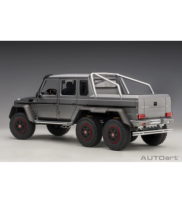 オートアート 1/18スケール メルセデス・ベンツ G63 AMG 6X6 （マット・メタリック・グレー）/msl