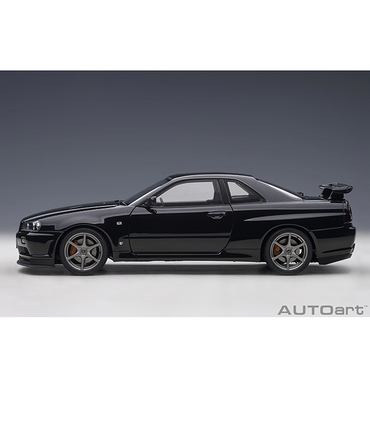 オートアート 1/18スケール 日産 スカイライン GT-R （R34） Vスペック II （ブラックパール）/msl
