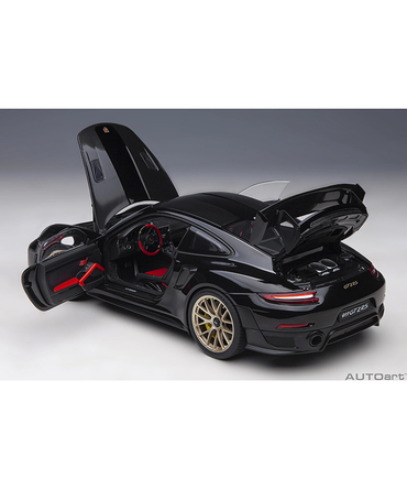 オートアート 1/18スケール ポルシェ 911 （991.2） GT2 RS ヴァイザッハ・パッケージ （ブラック）/msl
