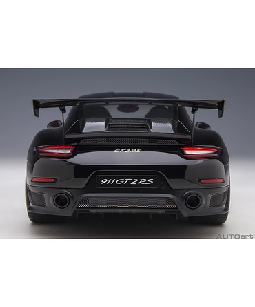オートアート 1/18スケール ポルシェ 911 （991.2） GT2 RS ヴァイザッハ・パッケージ （ブラック）/msl