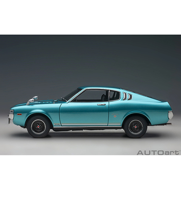 オートアート 1/18スケール トヨタ セリカ リフトバック 2000GT （RA25） 1973 （ターコイズブルー・メタリック）/msl