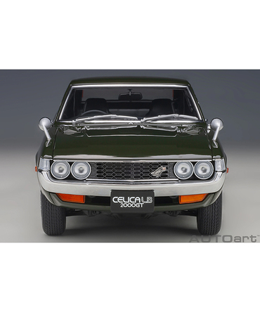 オートアート 1/18スケール トヨタ セリカ リフトバック 2000GT （RA25） 1973 （モスグリーン）/msl