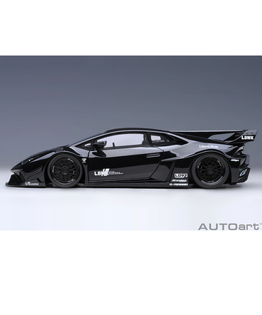 オートアート 1/18スケール リバティーウォーク LB‐シルエット ワークス ランボルギーニ ウラカン GT （ブラック）/msl