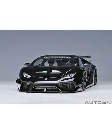 オートアート 1/18スケール リバティーウォーク LB‐シルエット ワークス ランボルギーニ ウラカン GT （ブラック）/msl