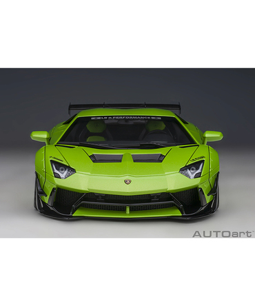オートアート 1/18スケール LB-WORKS ランボルギーニ アヴェンタドール リミテッドエディション （パール・グリーン）/msl