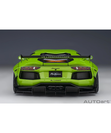 オートアート 1/18スケール LB-WORKS ランボルギーニ アヴェンタドール リミテッドエディション （パール・グリーン）/msl