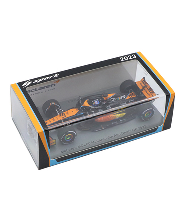 スパーク 1/43スケール マクラーレン MCL60 オスカー・ピアストリ 2023年 アブダビGP /23f1m/msl