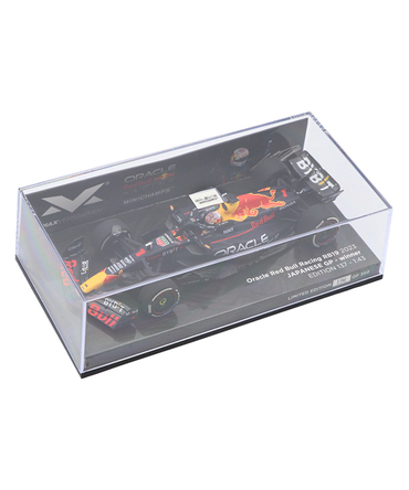 フェルスタッペン別注 ミニチャンプス 1/43スケール オラクル レッドブル レーシング ホンダ RB19 マックス・フェルスタッペン 2023年 日本GP 優勝 /ARB/23f1m/msl