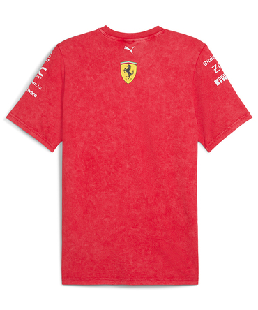 【50%オフセール】PUMA スクーデリア フェラーリ SF チーム デザート サン ラスベガス Tシャツ 2024 /TM-W