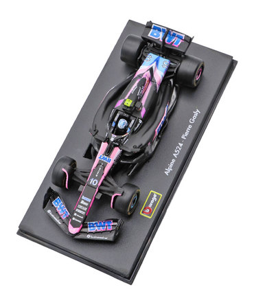 ブラゴ 1/43スケール BWT アルピーヌ F1 チーム  A524 ピエール・ガスリー 2024年（ドライバー付属） /24f1m