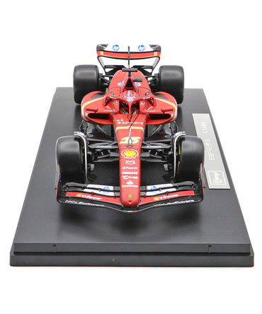 ブラゴ 1/18スケール フェラーリ SF24 シャルル・ルクレール 2024年（ケース付属）  /24f1m