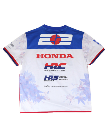 角田裕毅 x HRC Honda RACING コラボ Tシャツ ホワイト 2025