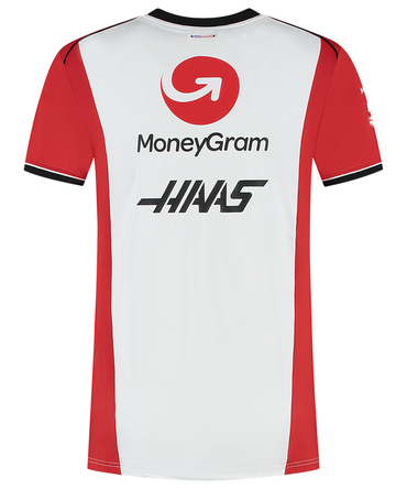 マネーグラム ハース F1 チーム Tシャツ ホワイト 2025