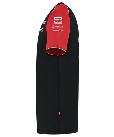 マネーグラム ハース F1 チーム Tシャツ ブラック 2025