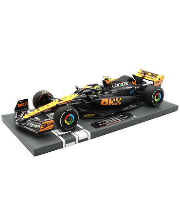ミニチャンプス 1/18スケール マクラーレン F1 チーム MCL60 ランド・ノリス 2023年 日本GP 2位入賞 