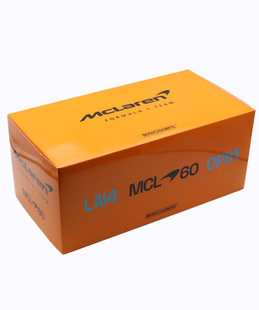 ミニチャンプス 1/18スケール マクラーレン F1 チーム MCL60 ランド・ノリス 2023年 日本GP 2位入賞 