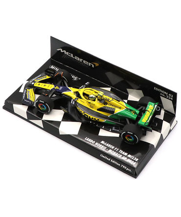 ミニチャンプス 1/43スケール マクラーレン F1 チーム MCL38 ランド・ノリス 2024年 モナコGP 