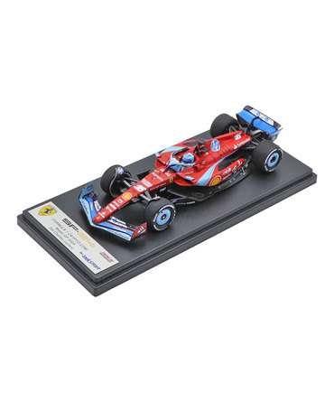 ルックスマート 1/43スケール フェラーリ SF24 シャルル・ルクレール 2024年 マイアミGP