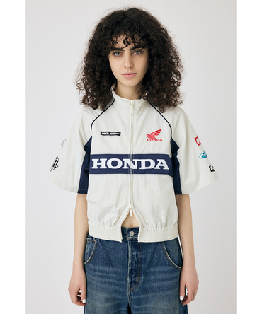 ホンダ MOUSSY HONDA SHORT TRACK ジャケット ホワイト