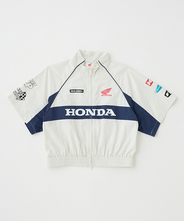 ホンダ MOUSSY HONDA SHORT TRACK ジャケット ホワイト